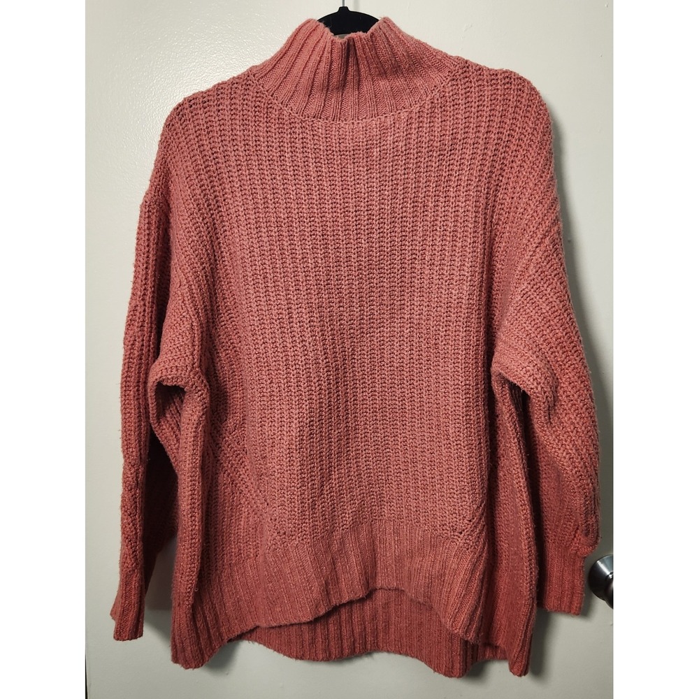 Maeve by Anthropologie Med The Dakotah Oversized Turtleneck‎ Chunky Sweater